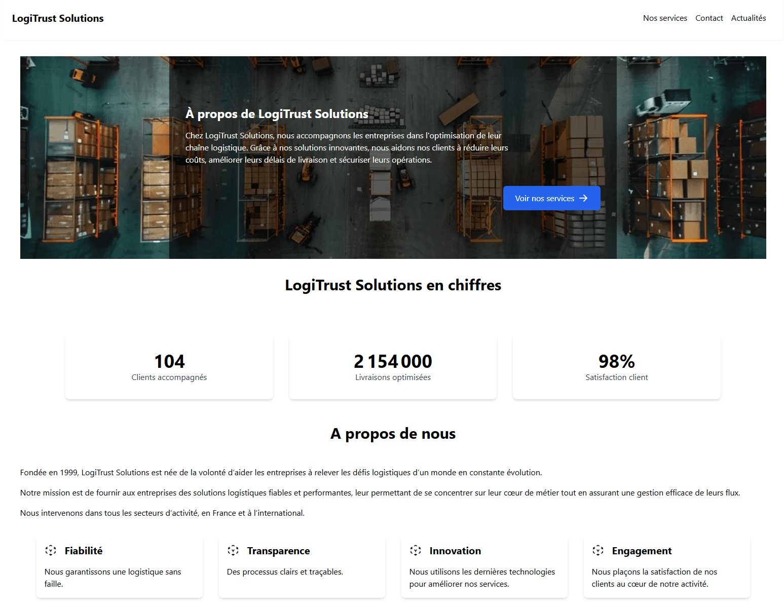 Démo site corporate 